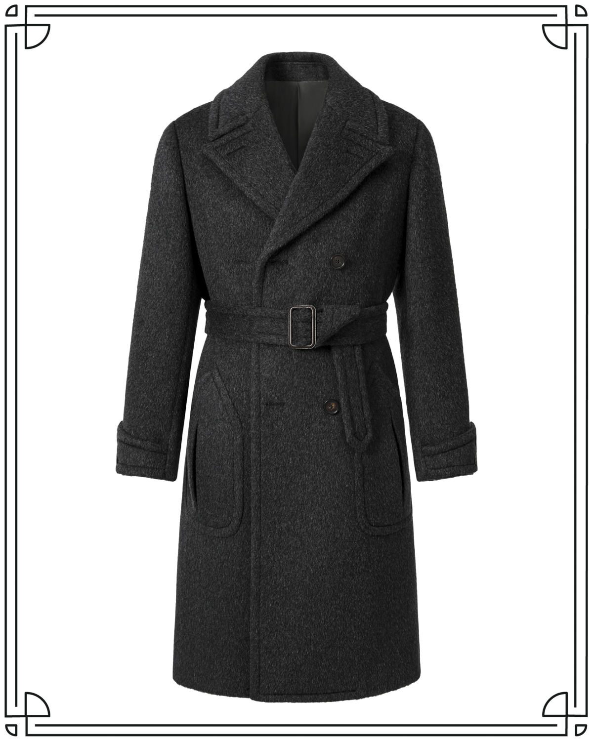 Charcoal Ulster Overcoat