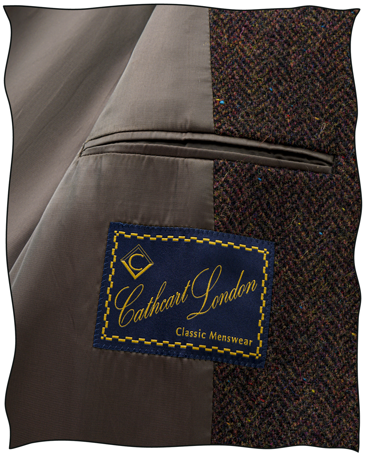 Chocolate Donegal King Cole Jacket