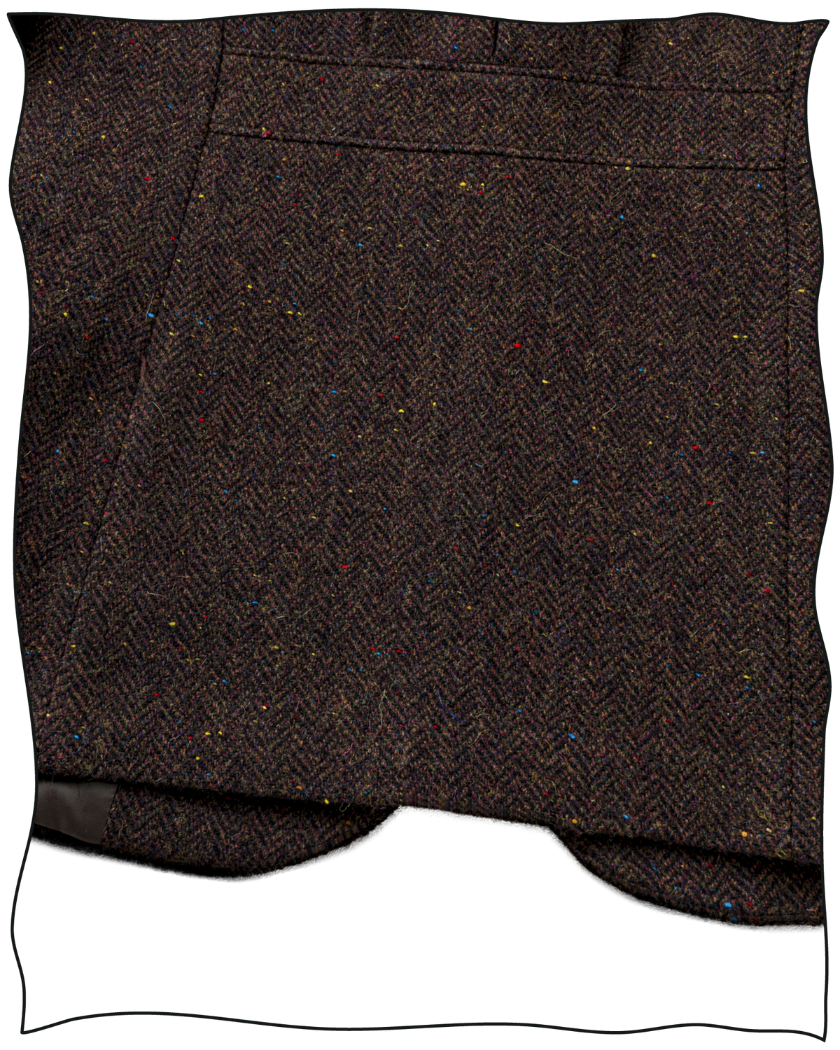 Chocolate Donegal King Cole Jacket