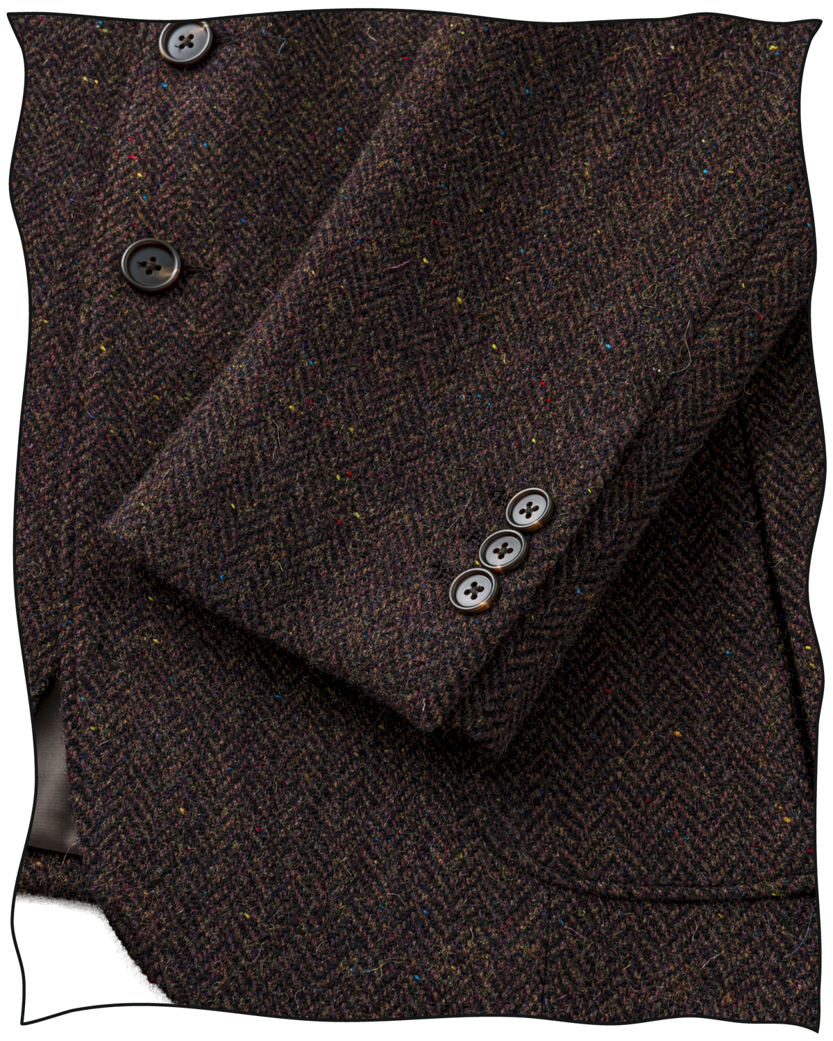 Chocolate Donegal King Cole Jacket