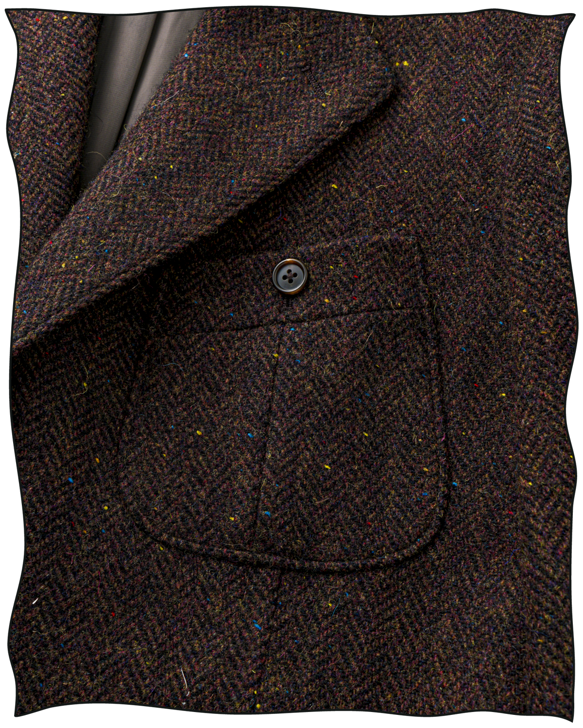 Chocolate Donegal King Cole Jacket