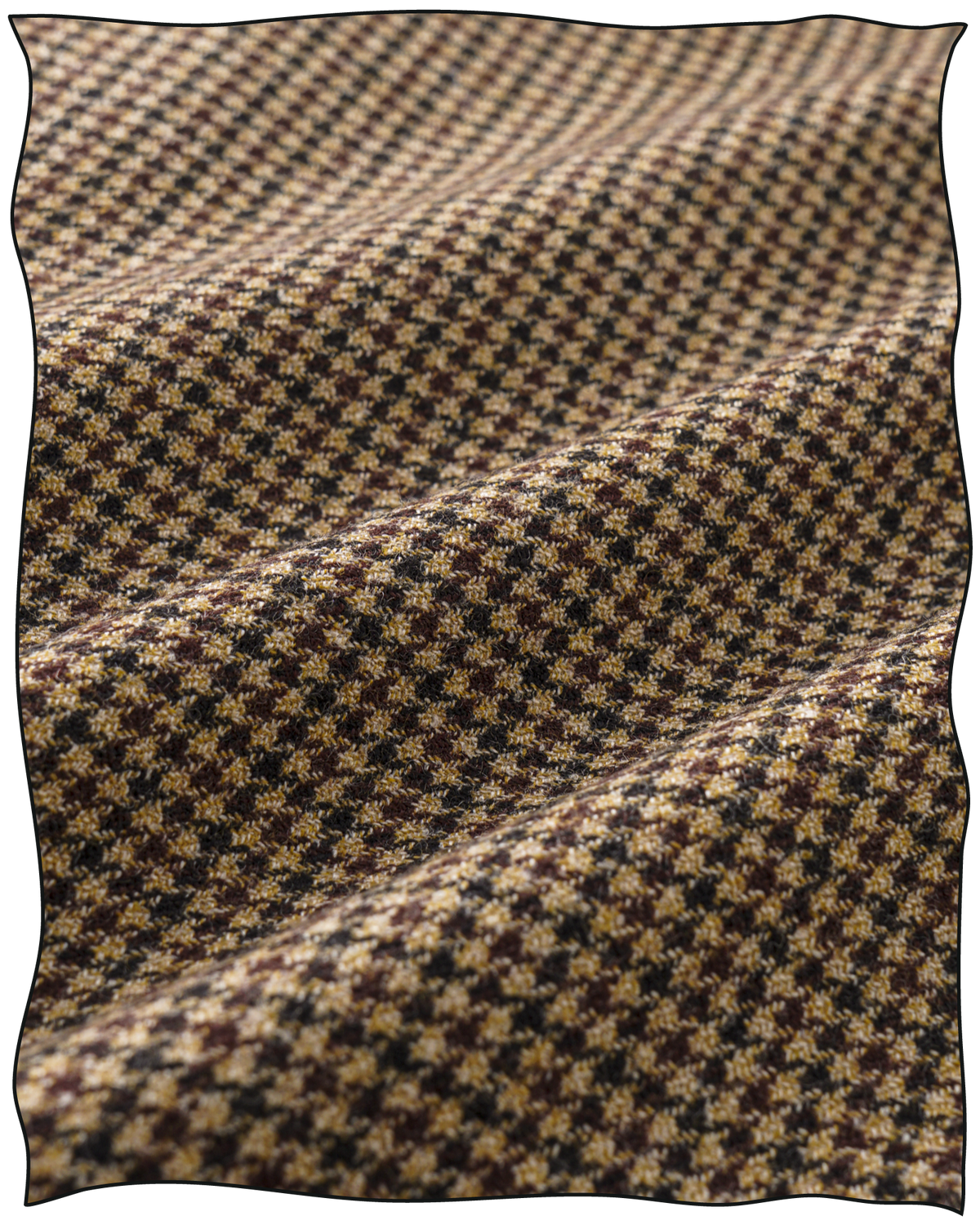 Golden-Brown Puppytooth Vanderbilt Jacket