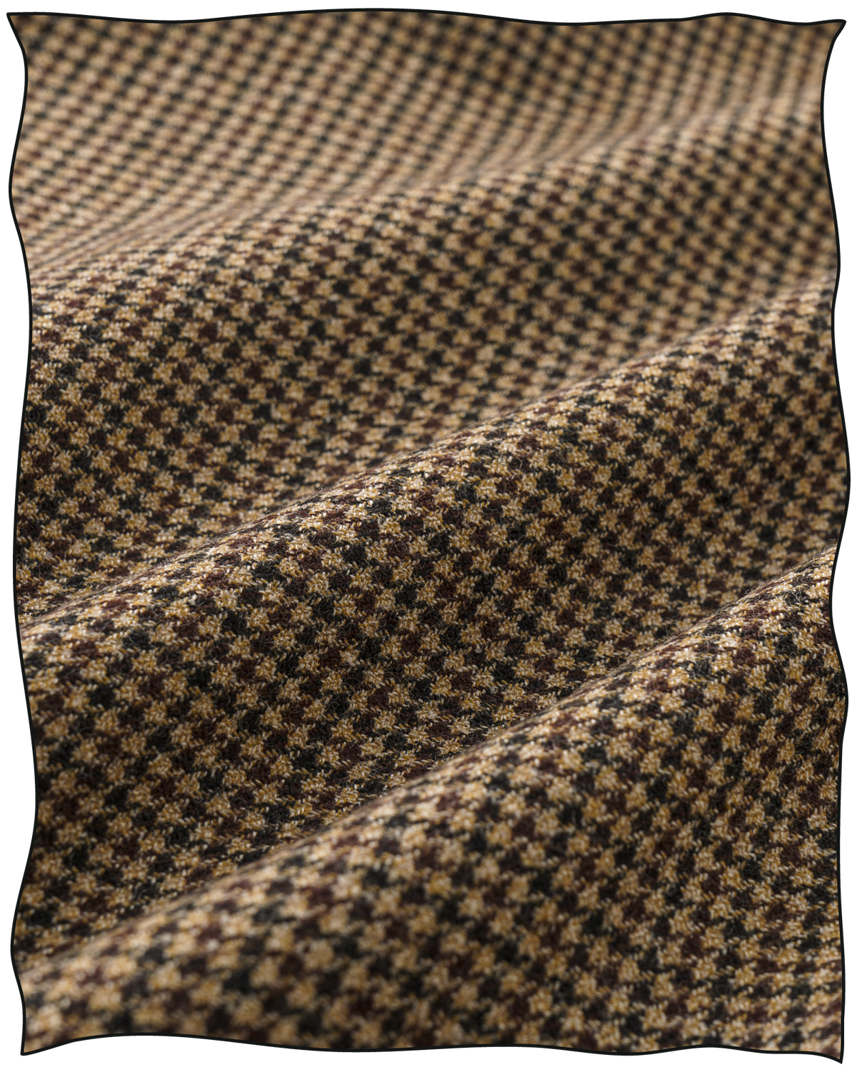 Golden-Brown Puppytooth Waistcoat