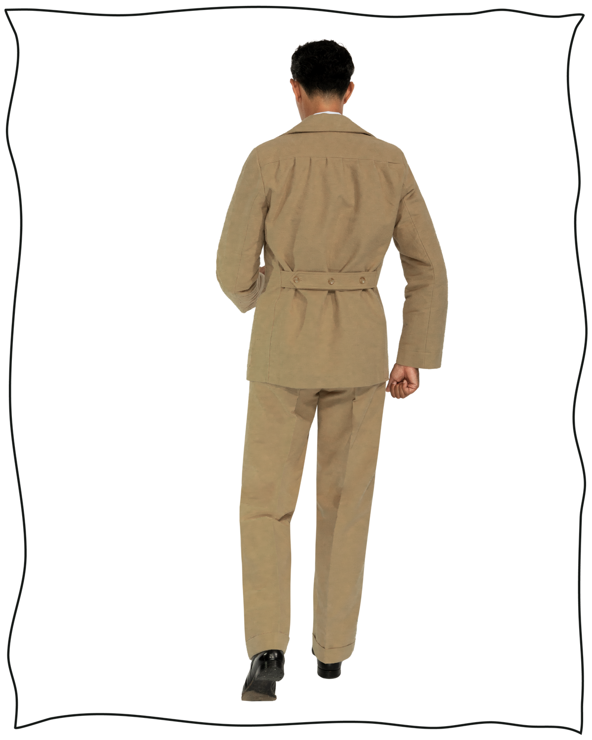 Taupe Moleskin Artisan Jacket