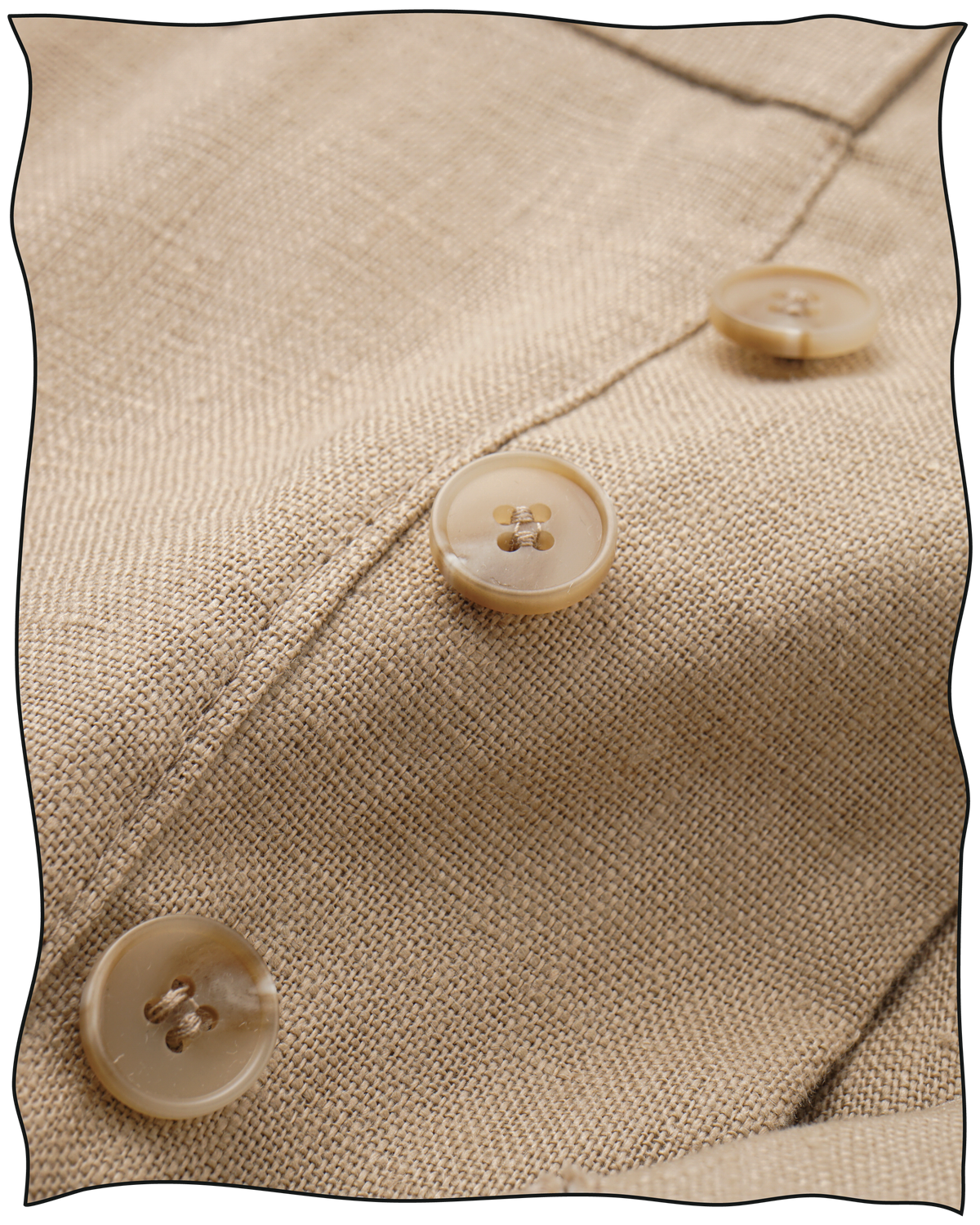 Sand Linen Ellington Trousers