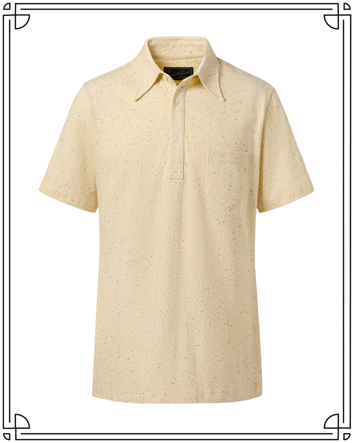 Nougat Flecked Polo
