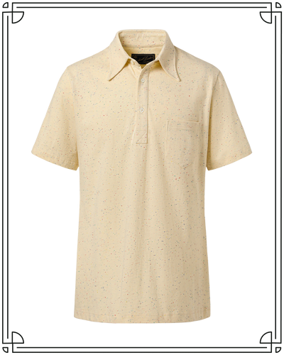 Nougat Flecked Polo