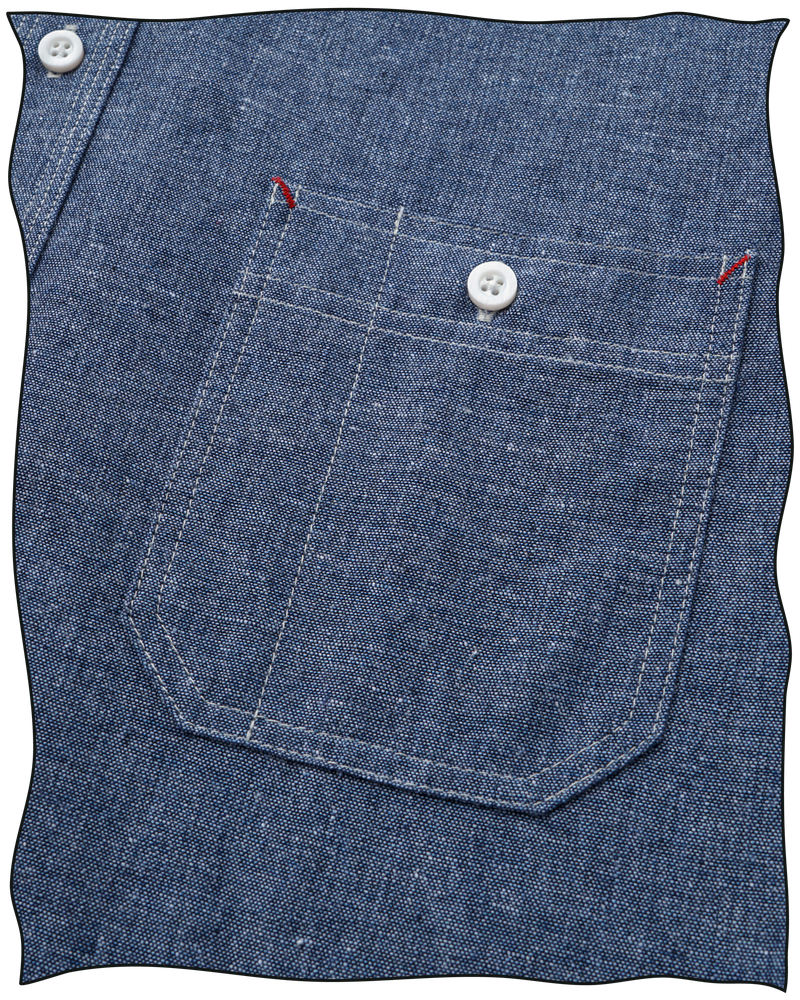 Blue Chambray Hercules Work Shirt – Cathcart