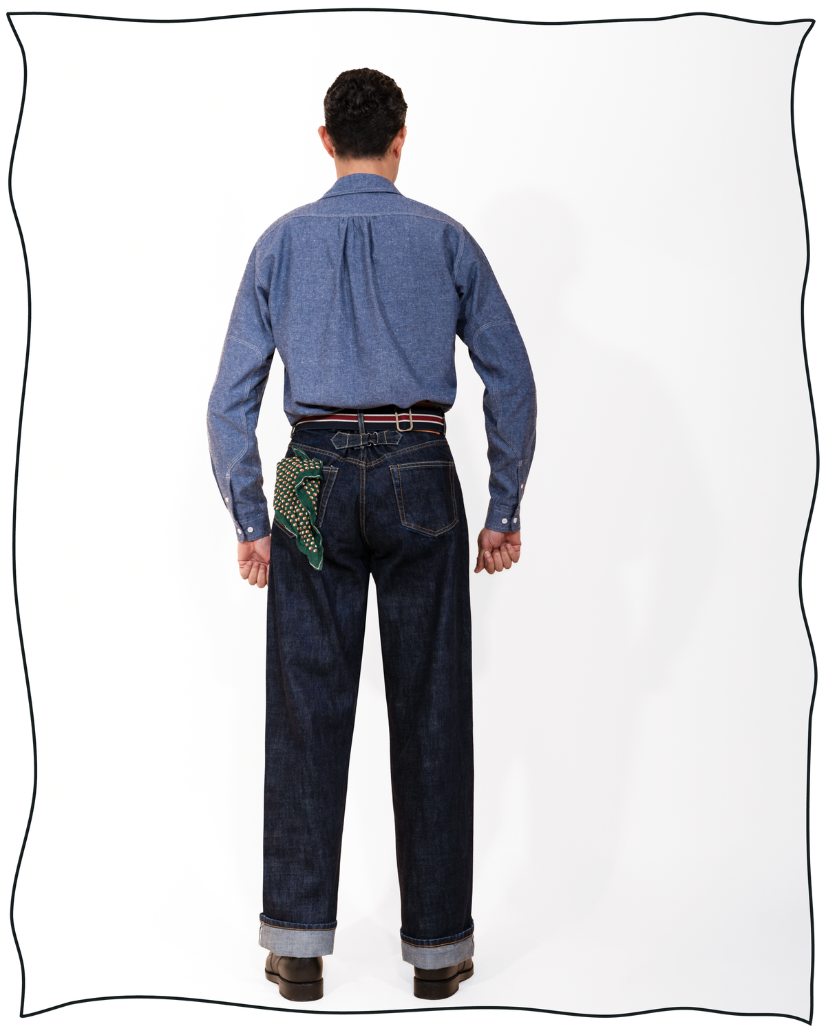 Blue Chambray Hercules Work Shirt