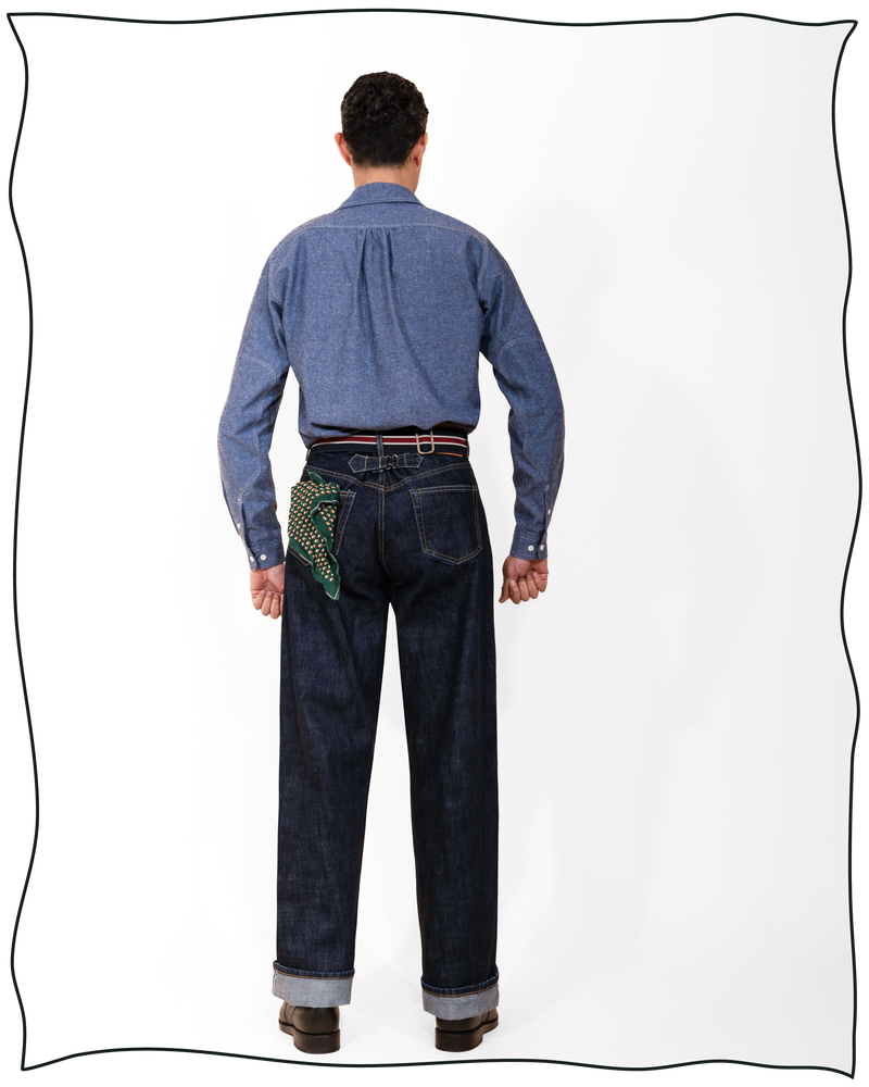 トップス 50s HERCULES BLUE CHAMBRAY WORK SHIRT Blue Chambray Hercules Work Shirt – Cathcart