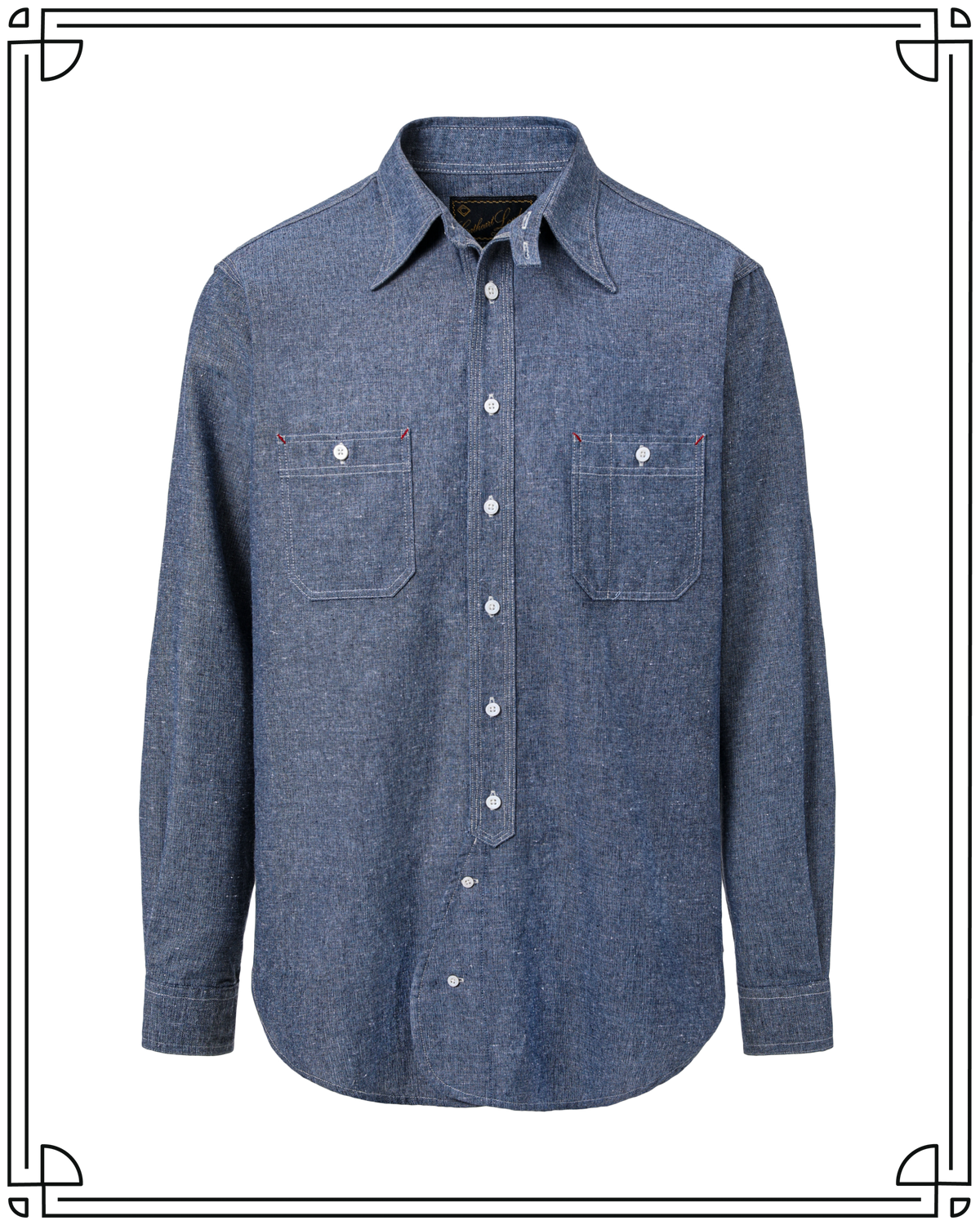 Blue Chambray Hercules Work Shirt