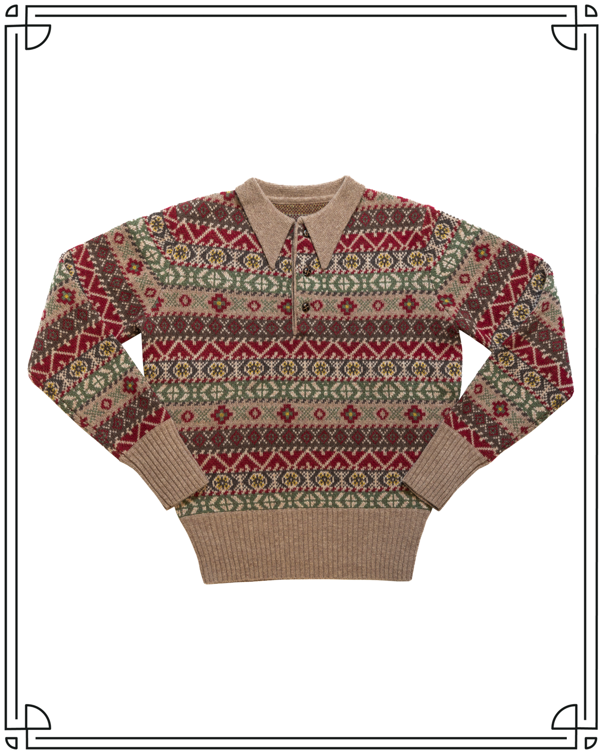 Sample Fair Isle Jumper Size 40