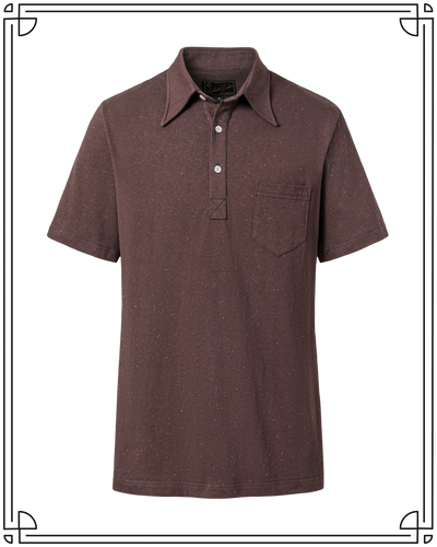 Chocolate Flecked Polo