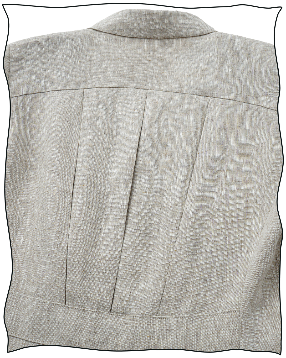 Stone Linen King Cole DB Jacket