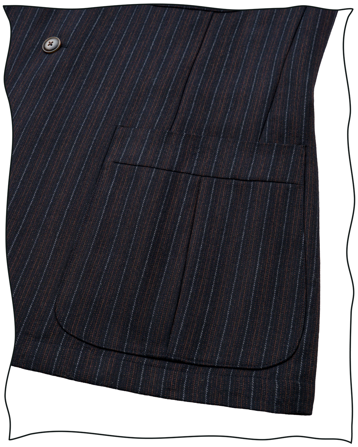 Multistripe Vanderbilt Jacket