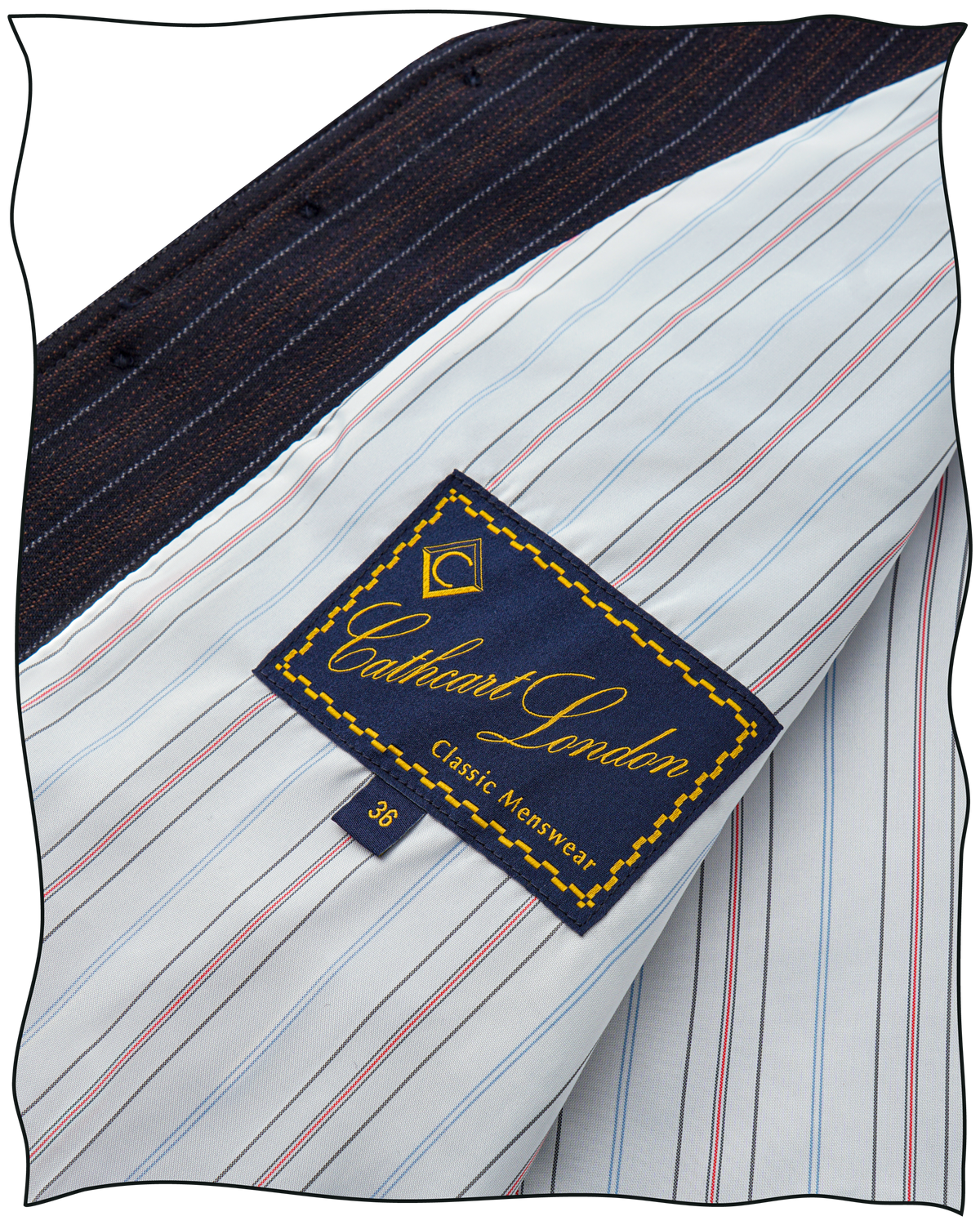 Multistripe Vanderbilt Waistcoat