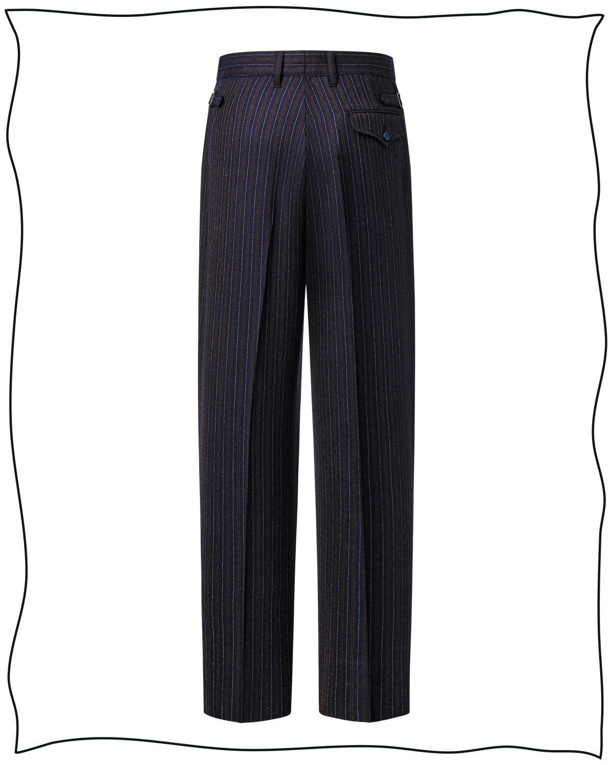 Multistripe Vanderbilt Trousers