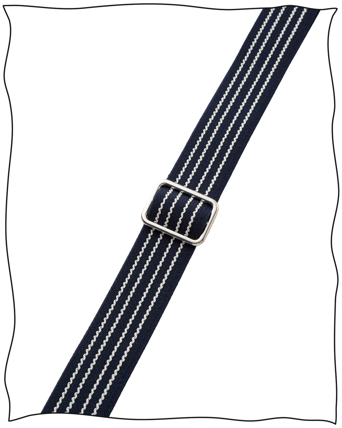 Navy Deco Belt
