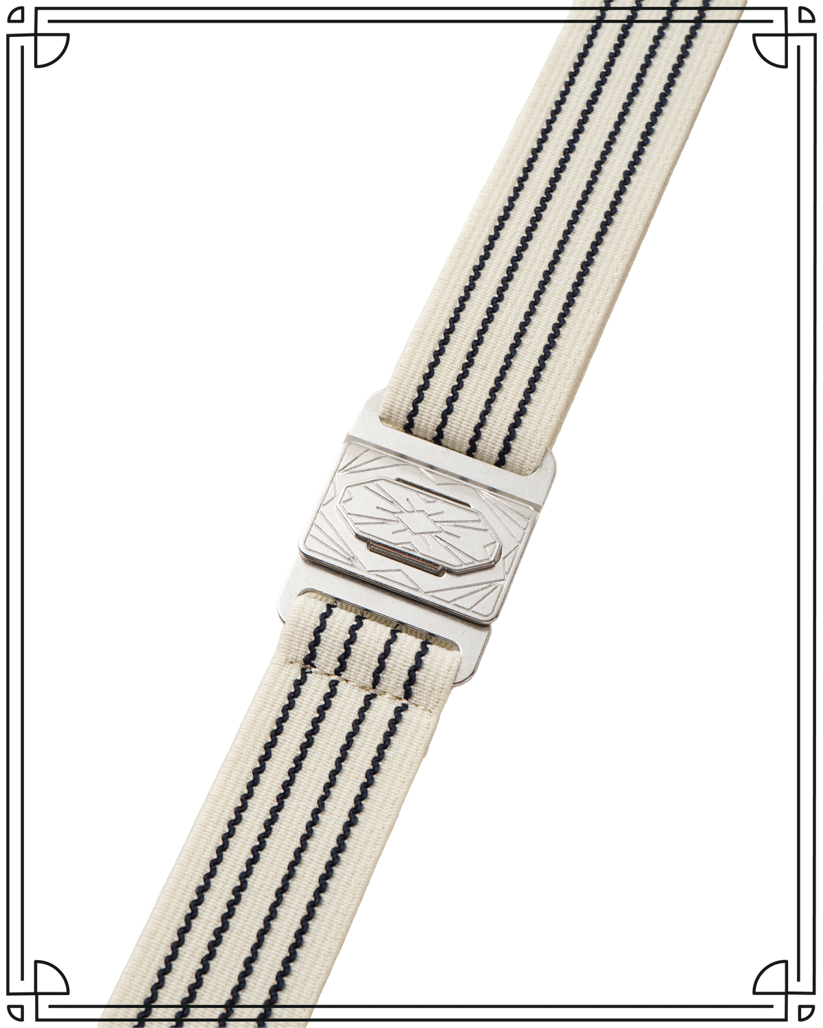 Cream Deco Belt