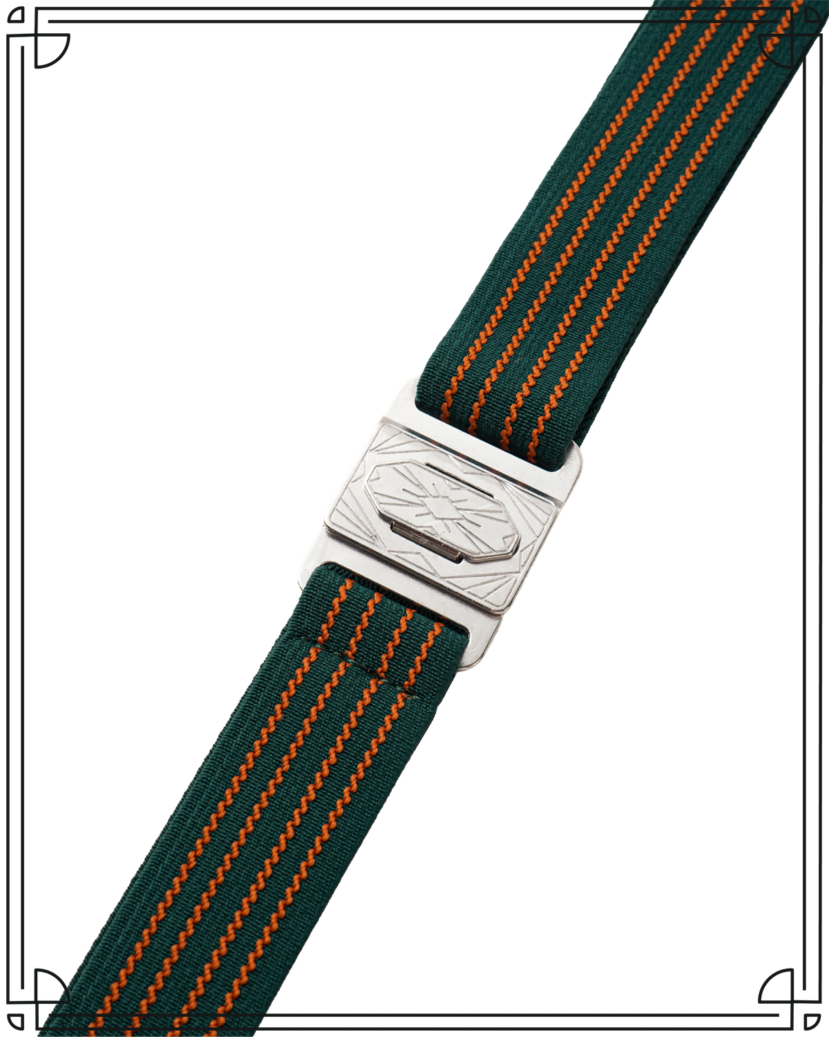 Bottle Green Deco Belt