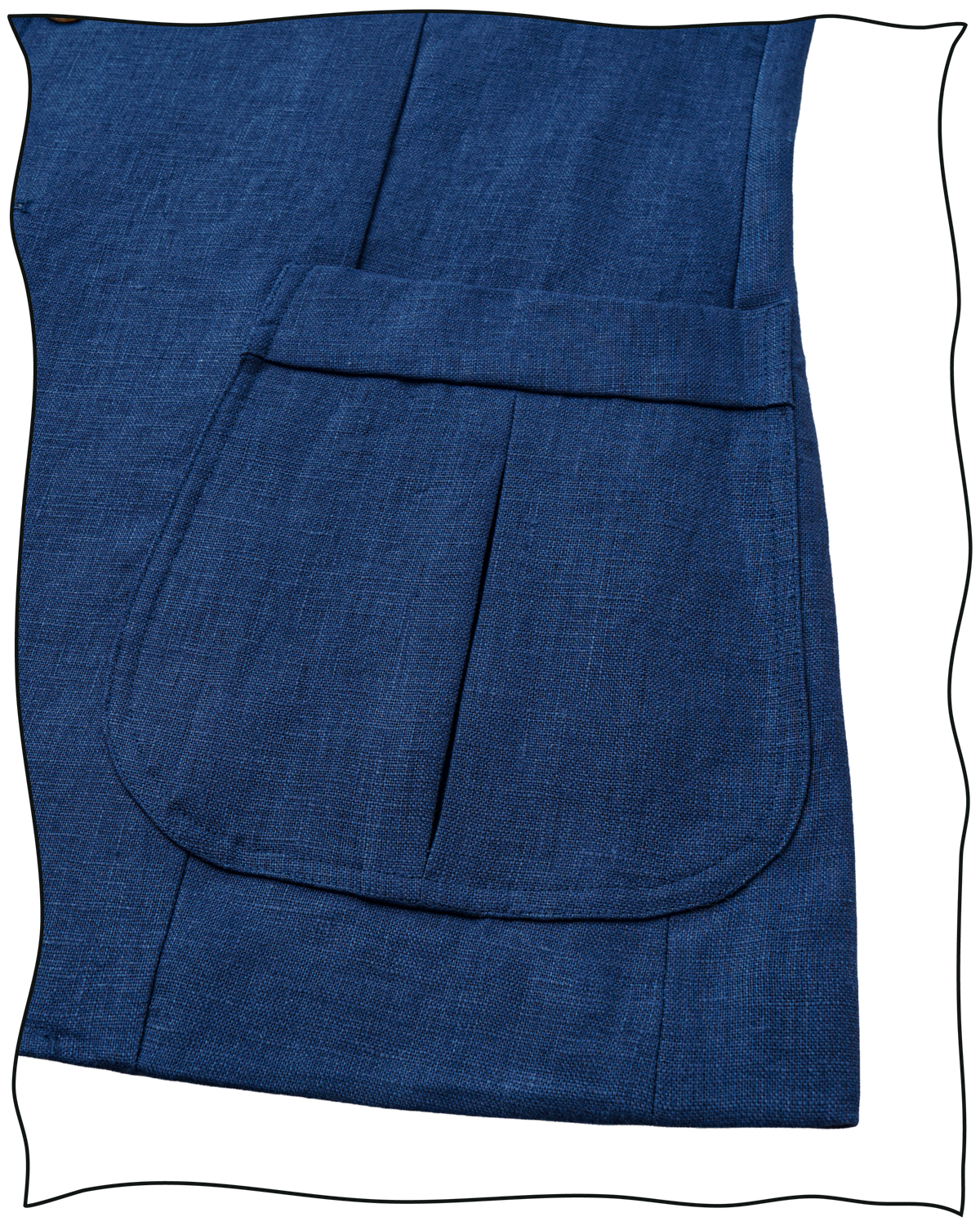 Cobalt Linen King Cole Peak Jacket