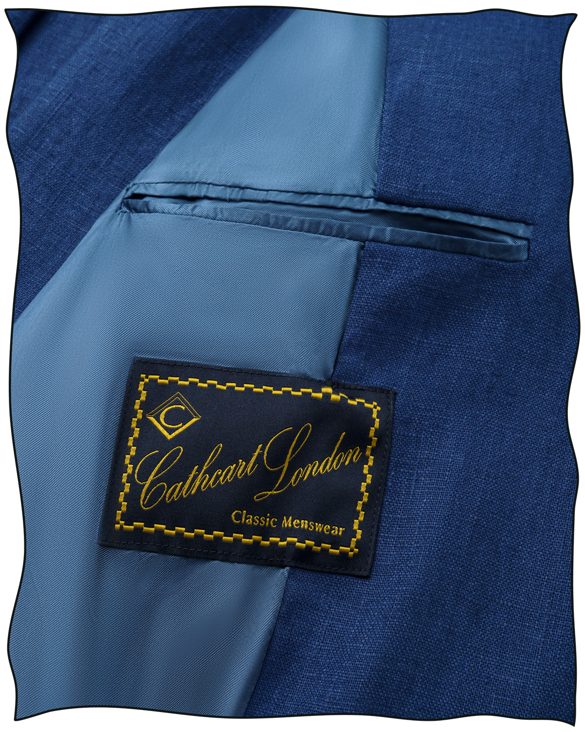 Cobalt Linen King Cole Peak Jacket