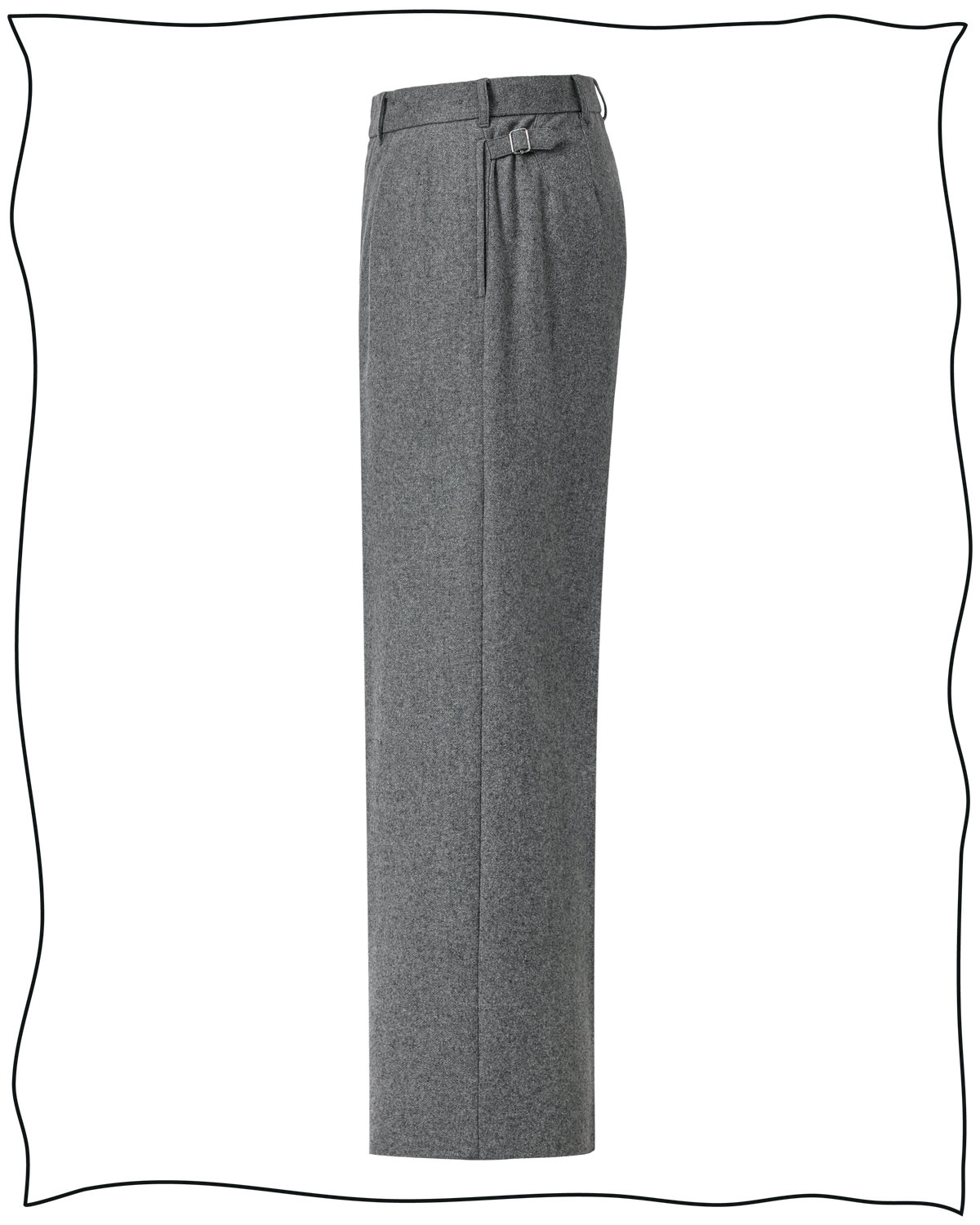 Light Grey Ellington Flannel Trousers