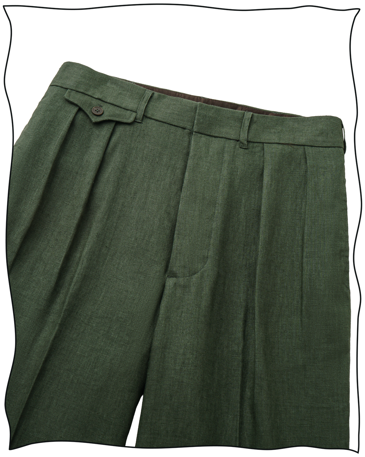 Palm Linen Ellington Trousers