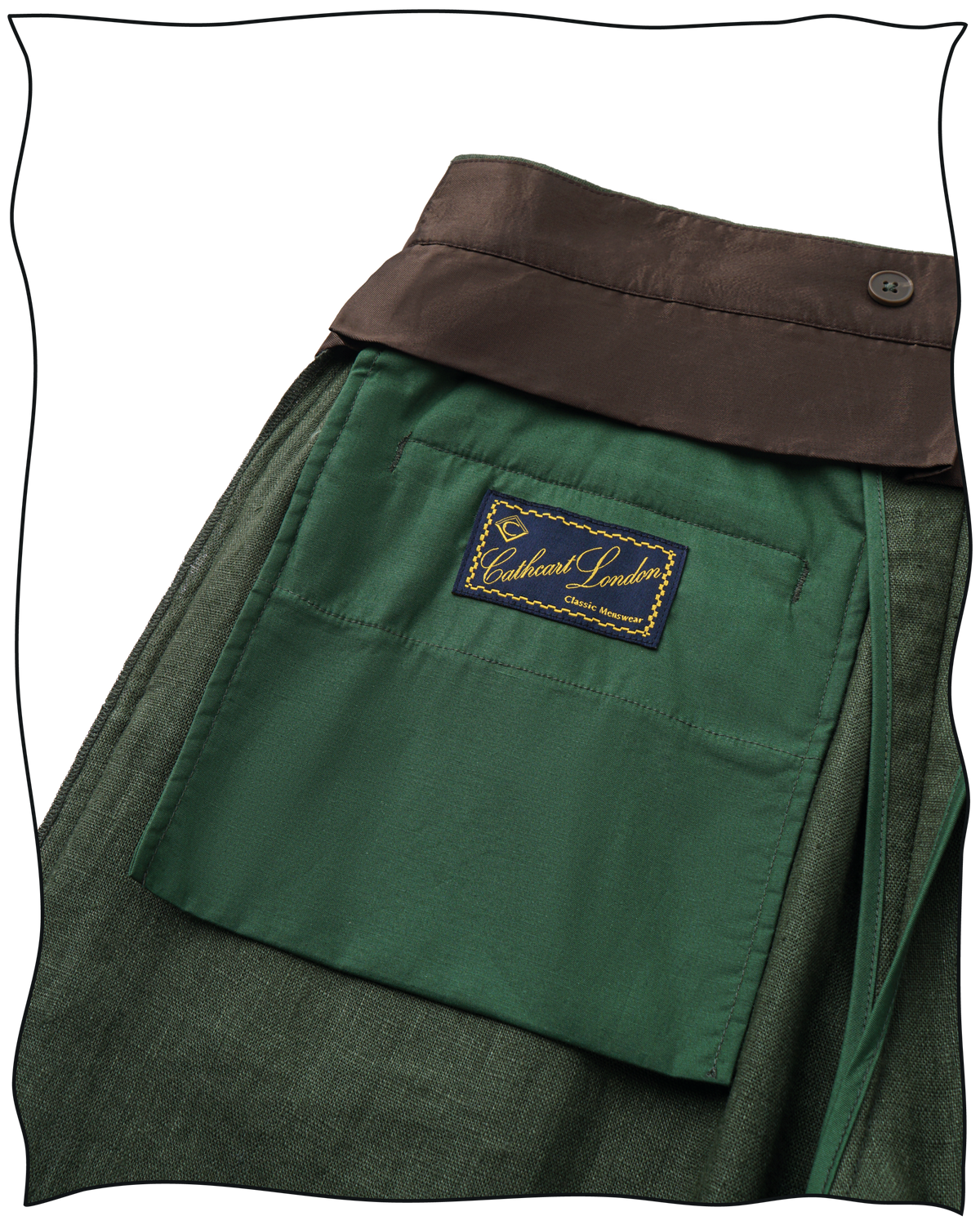 Palm Linen Ellington Trousers