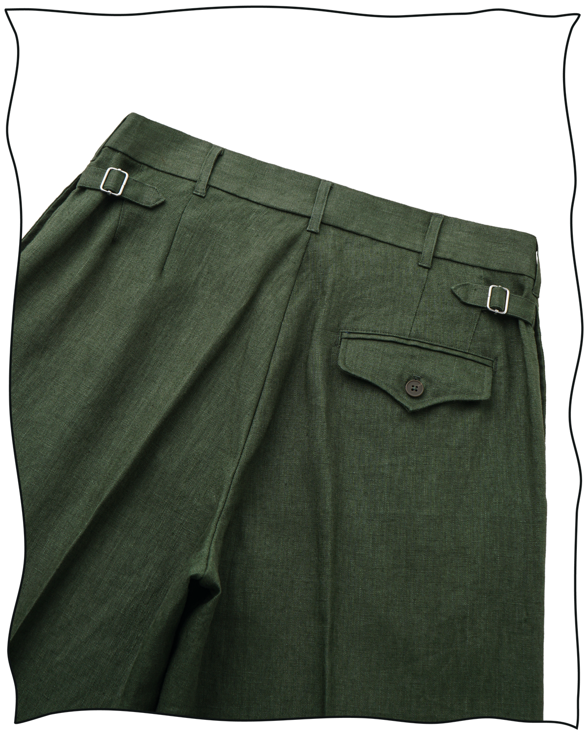 Palm Linen Ellington Trousers