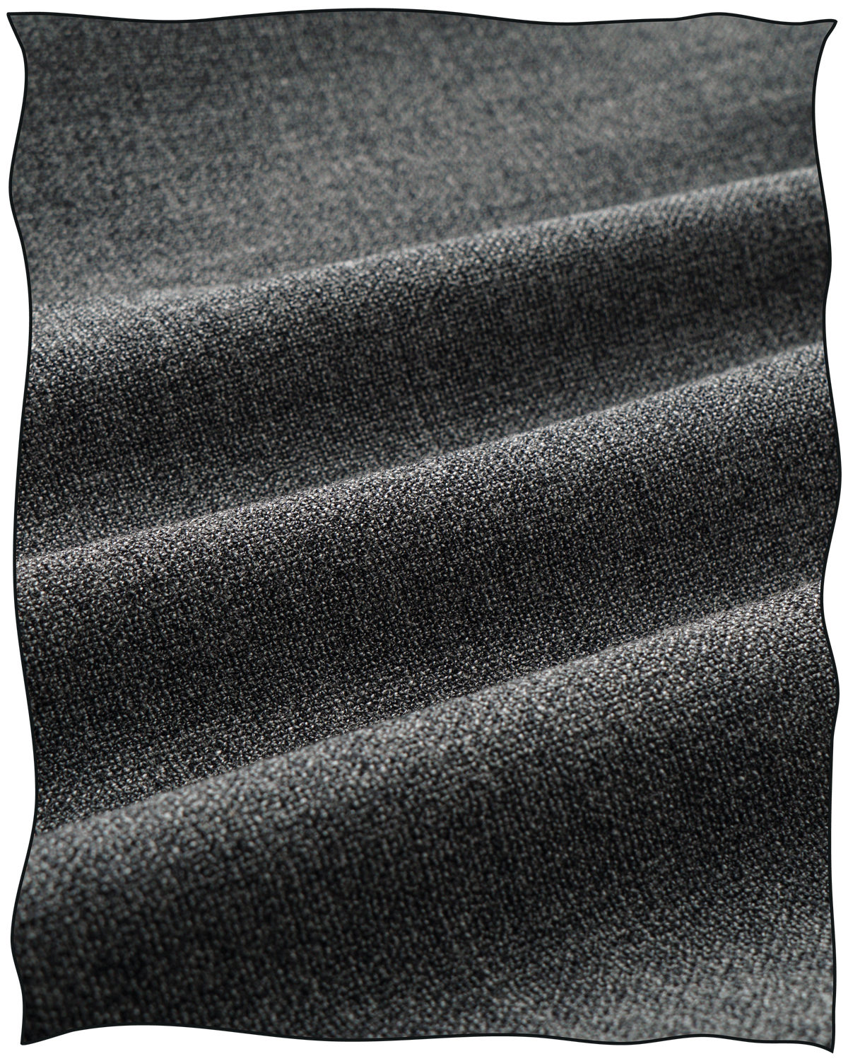 Mid-Grey Wool Twist Ellington Trousers