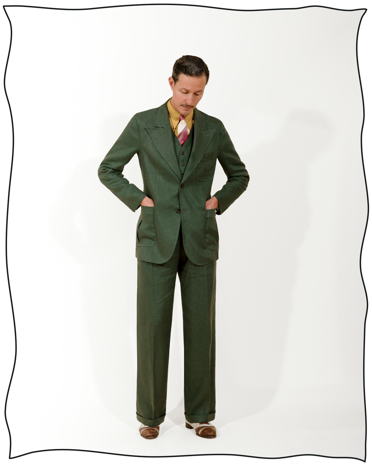 Palm Linen King Cole Peak Jacket