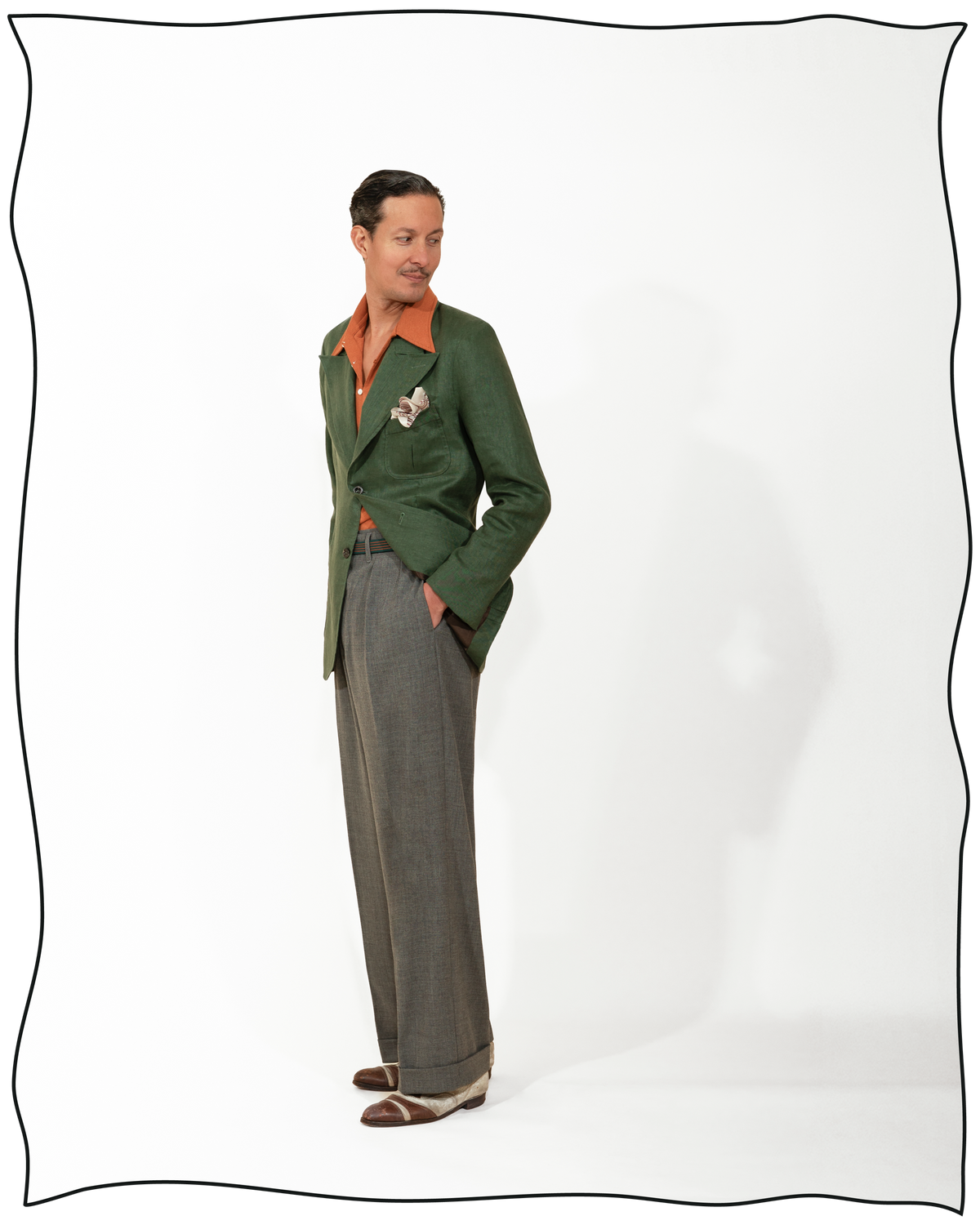 Palm Linen King Cole Peak Jacket