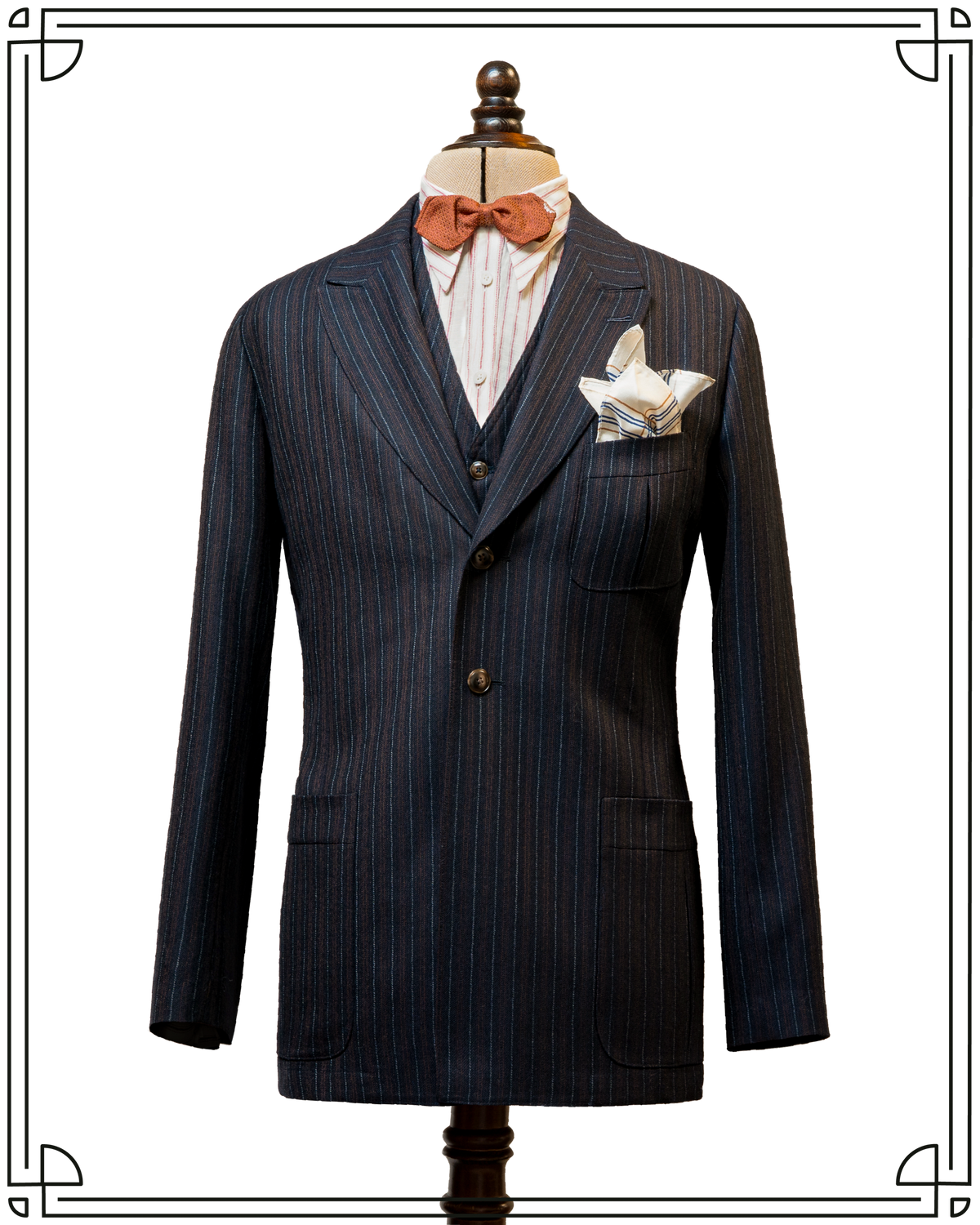 Multistripe Vanderbilt Jacket