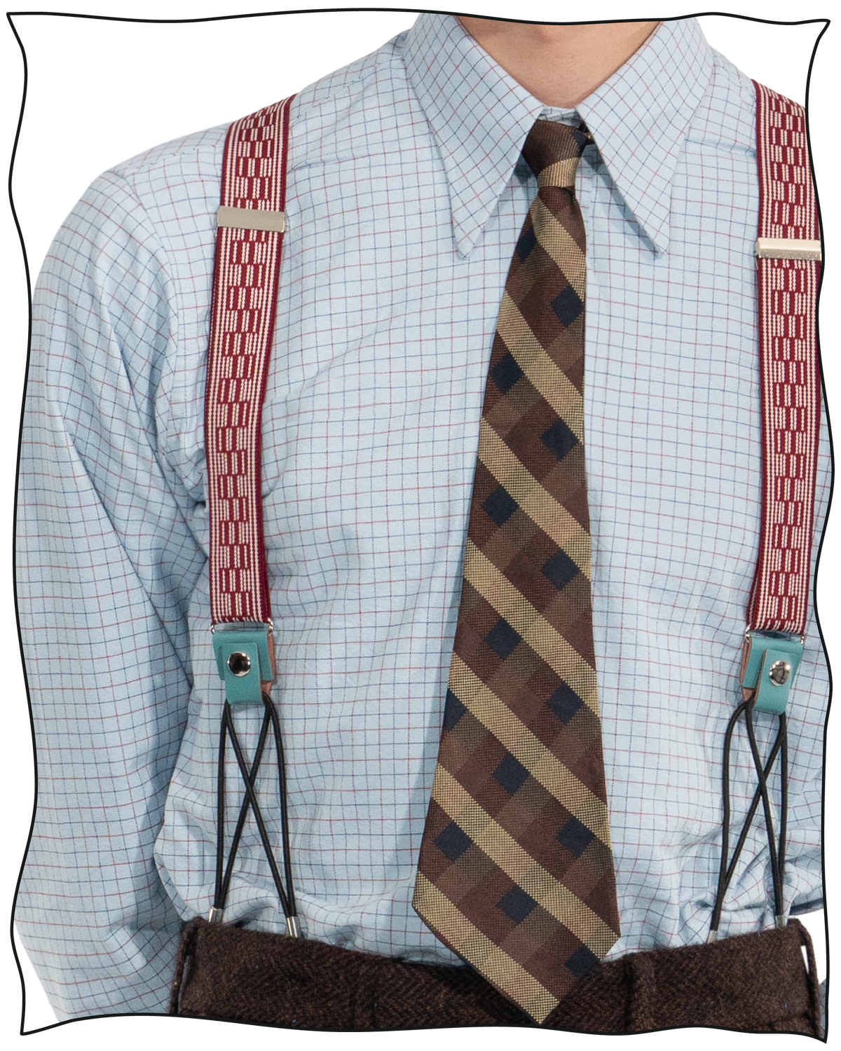 Chequered Suspenders
