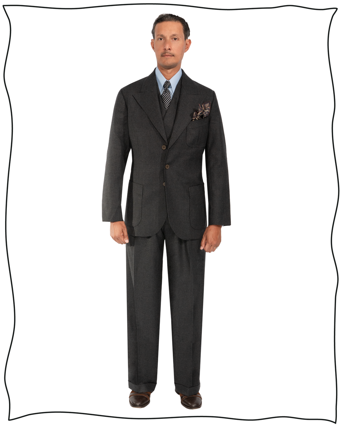 Grey Worsted King Cole Jacket