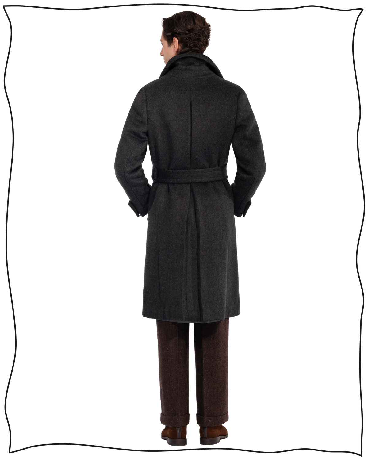Charcoal Ulster Overcoat