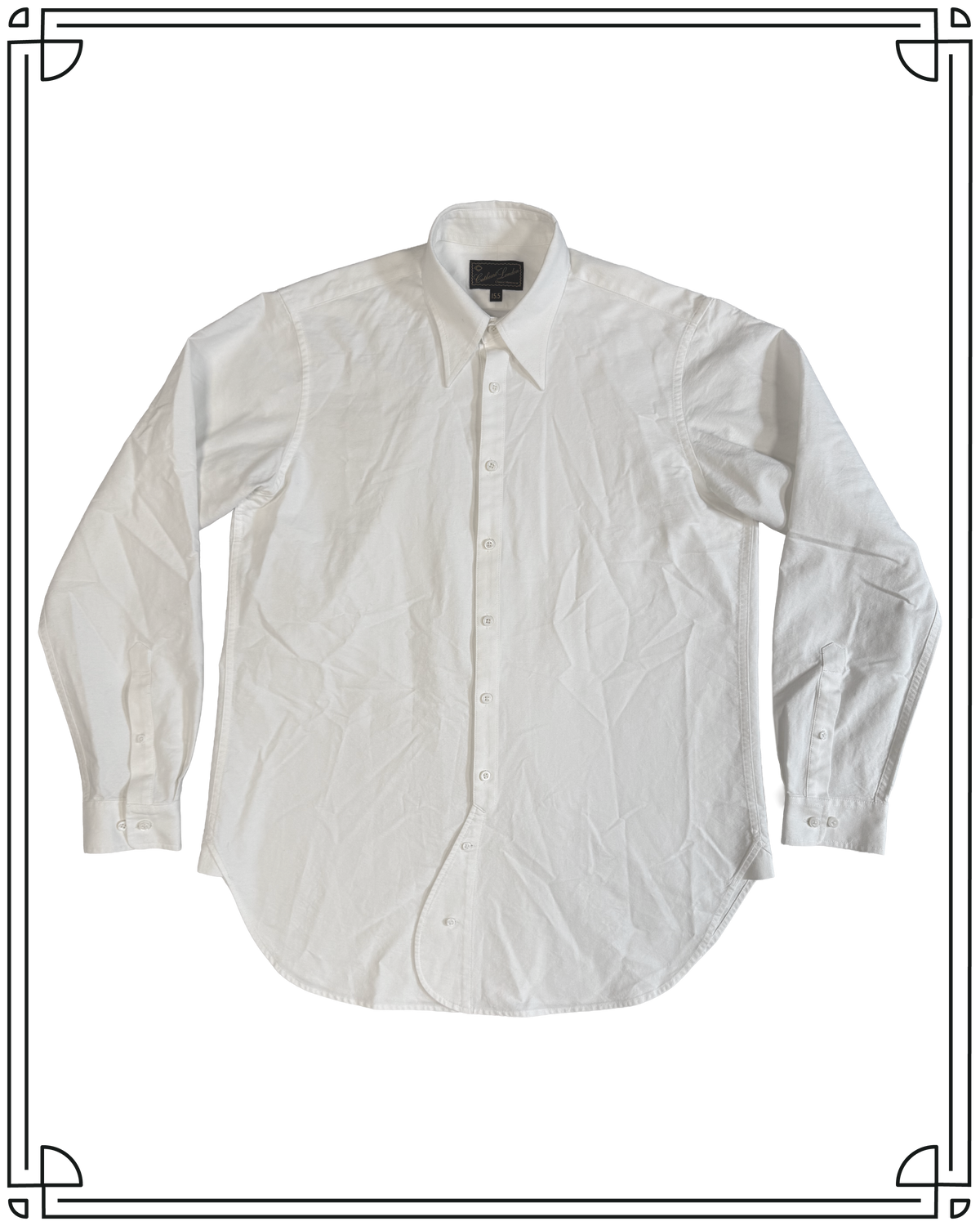 Sample Cream Spearpoint Shirt Size 15