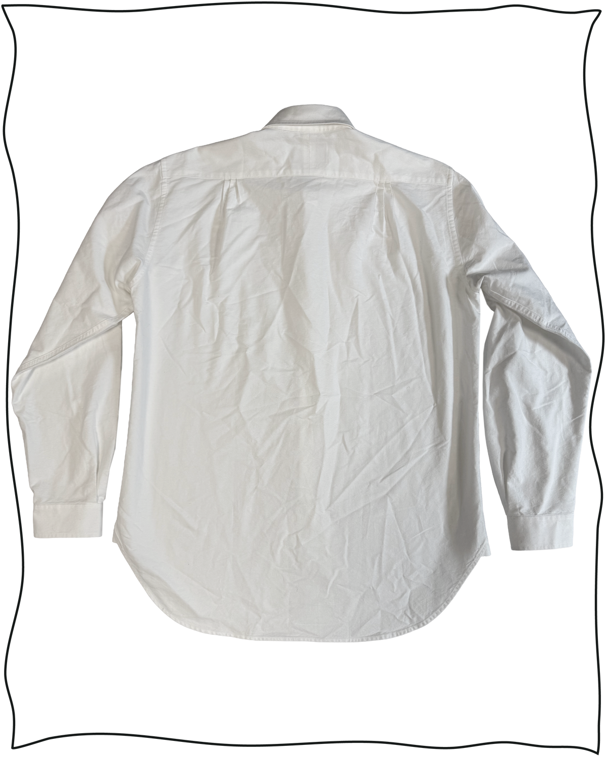 Sample Cream Spearpoint Shirt Size 15