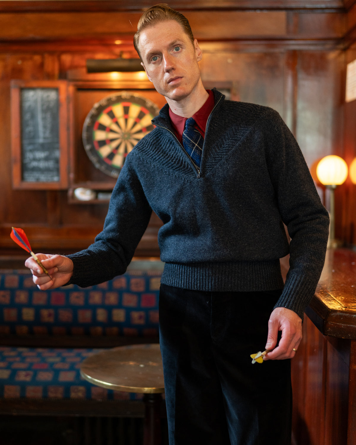 Alpine Quarter Zip Jumper