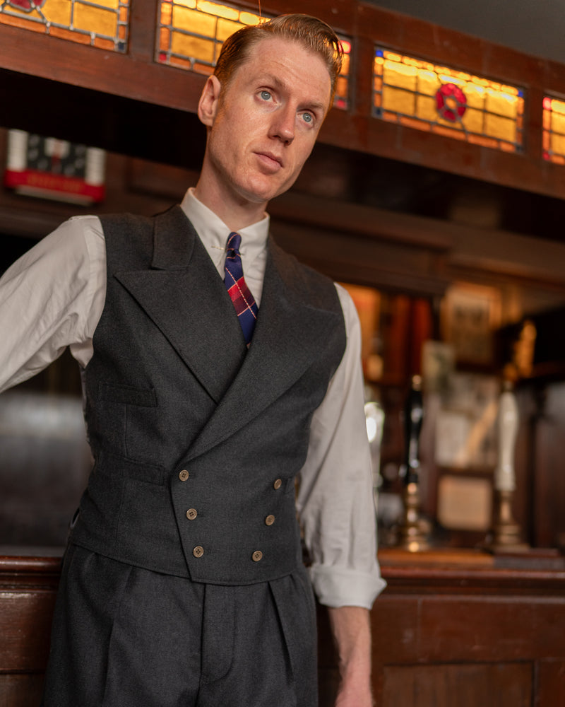 Worsted DB Waistcoat