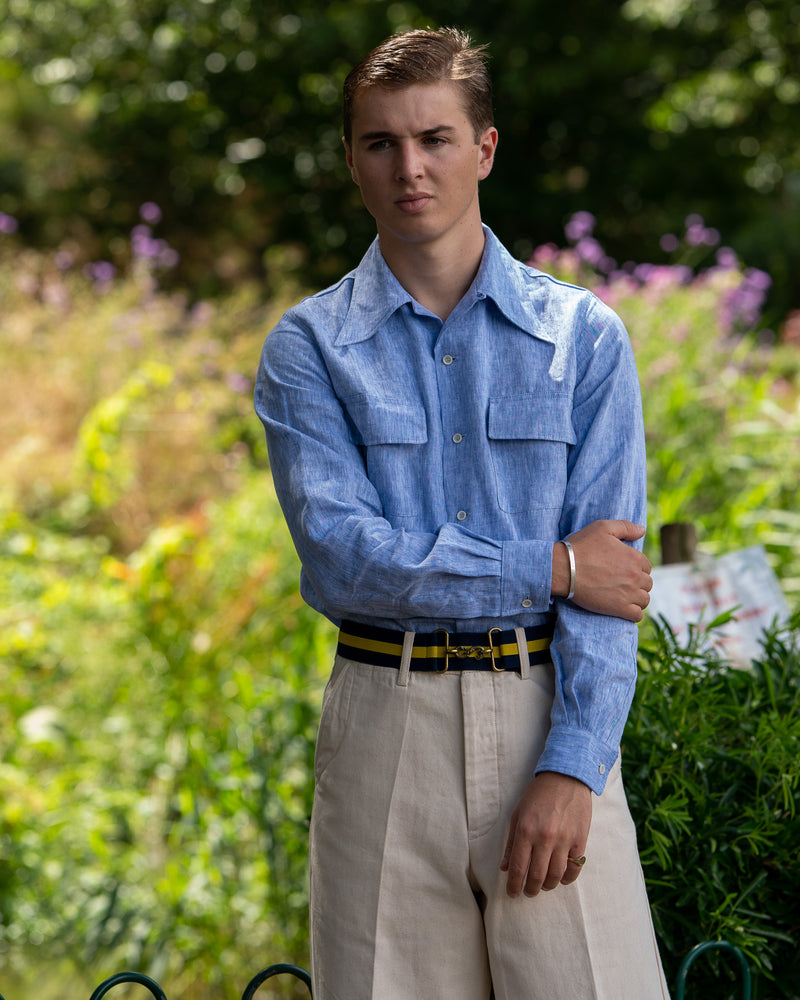 Linen Camp Shirt