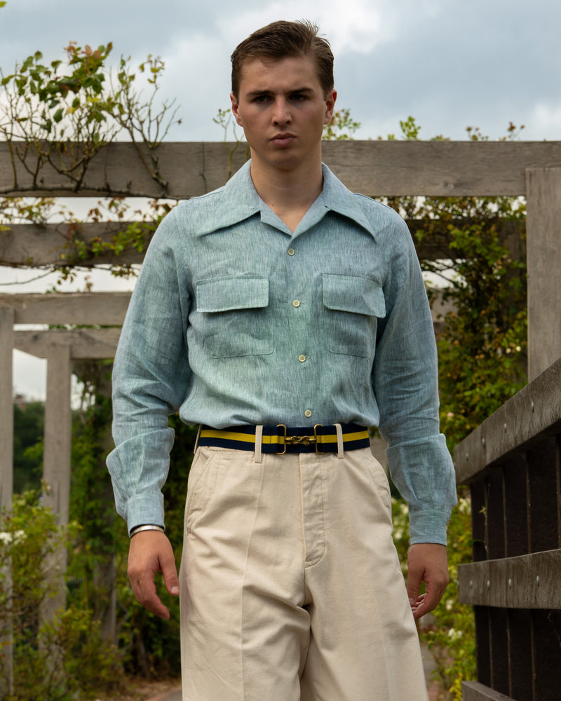 Linen Camp Shirt