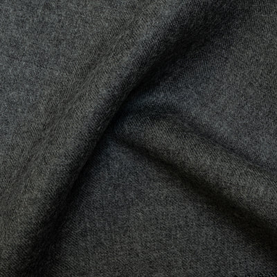 Alfred Brown / Mid Grey Twill / 100% Wool / 300gms / 982BS/PLAIN/22