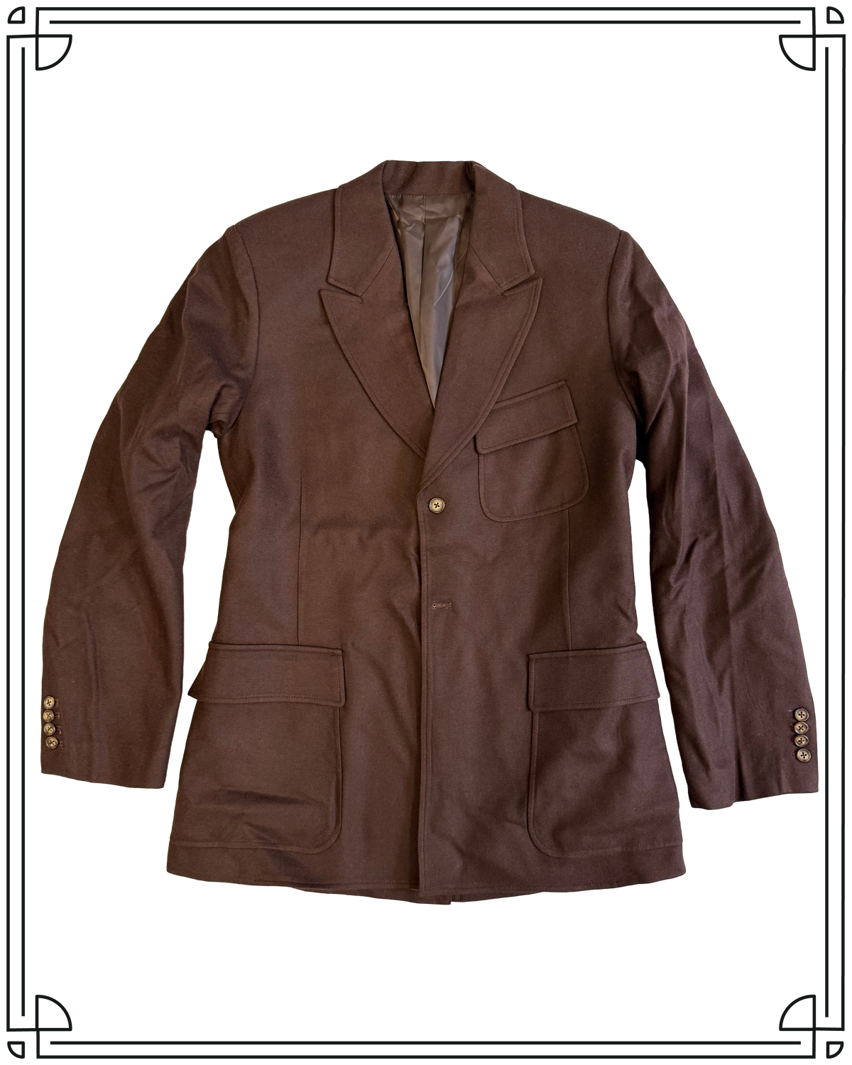 Sample Damson Vanderbilt Jacket Size 40