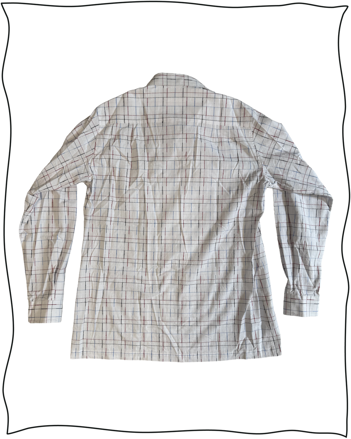 Sample Check Camp Shirt Size 15.5