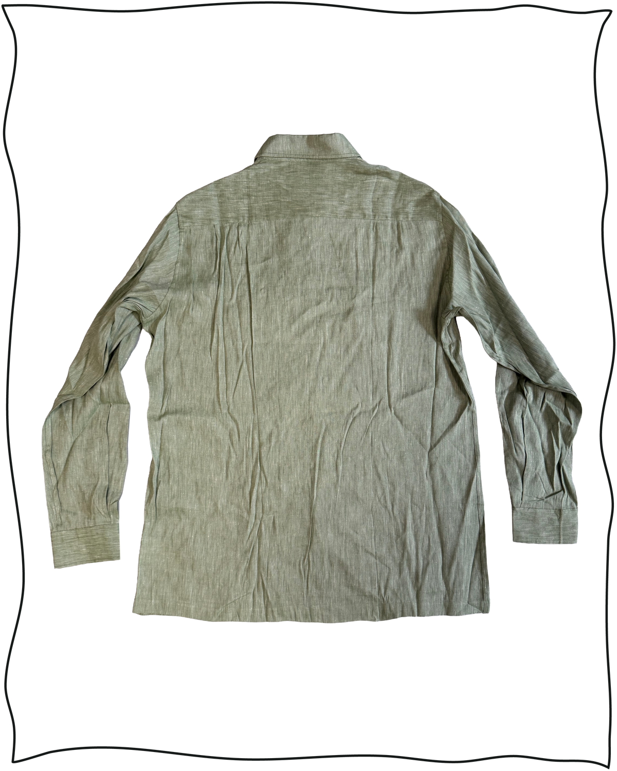 Sample Meadow Linen Camp Shirt Size 40