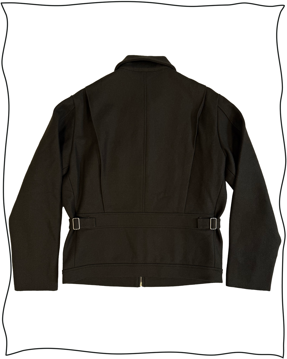Sample Olive Wool Key Imperial Jacket Size 40
