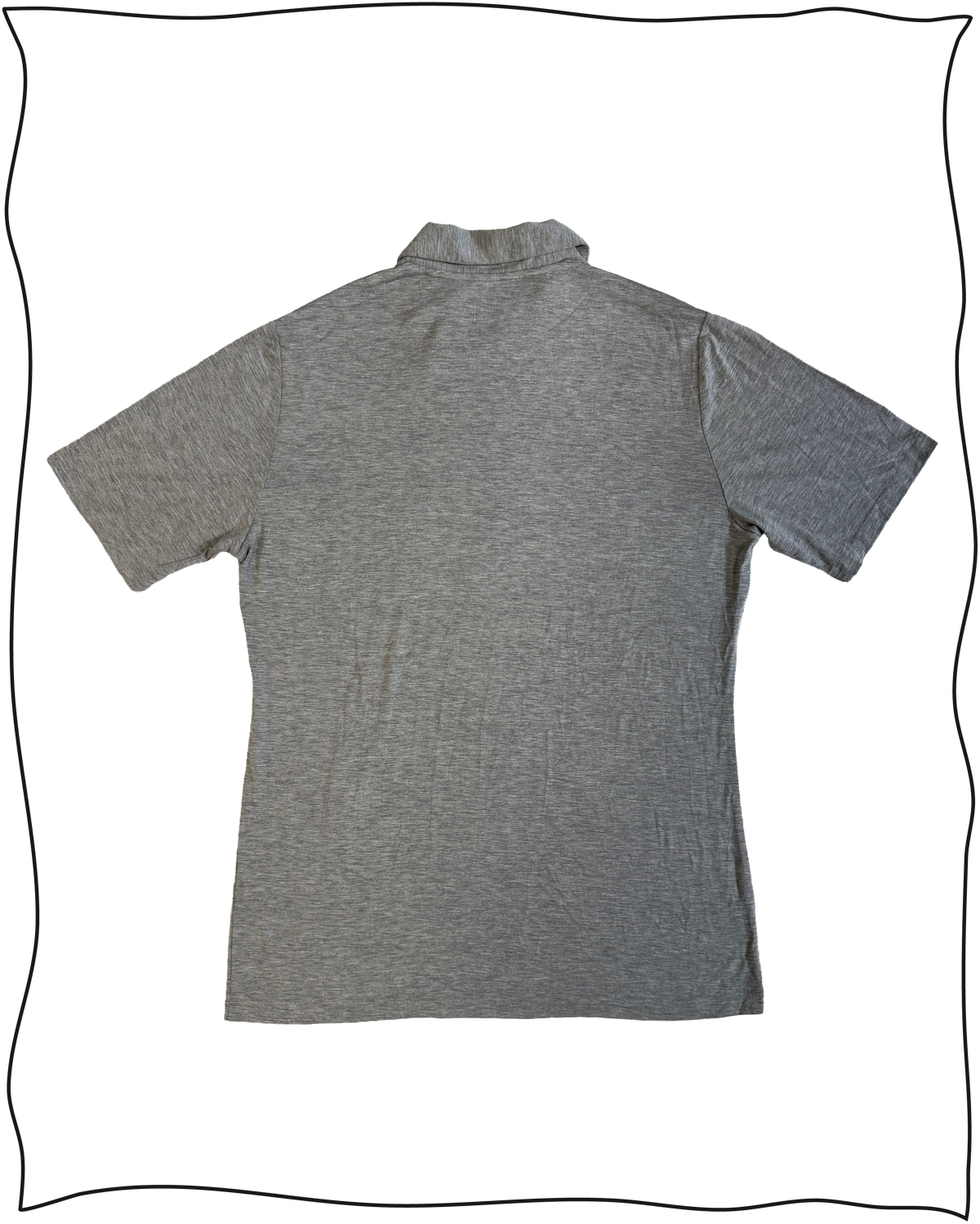 Sample Grey Deco Polo Size M