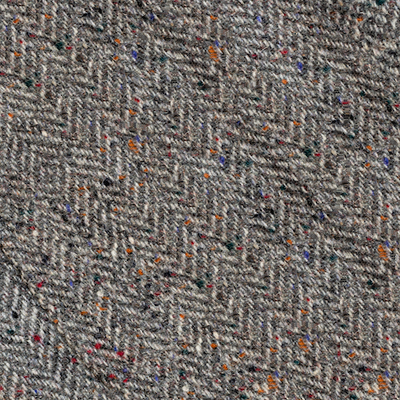 PROMOTION Grey Donegal Wool Herringbone. Get £250 off at checkout when you select this cloth. Use code: PROMO250 at checkout.